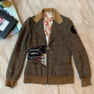Vintage  A/C D/C tweed jacket
